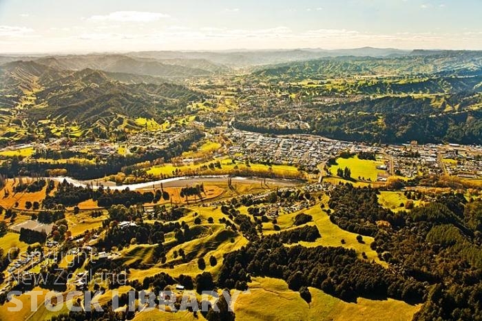 Aerial;Taumarunui;South Waikato;airport;agricultural;Timber;timber industry;river;Trout Fishing;Scenic flights;agriculture;sheep;rail line rail link;rail station;Ongarue River