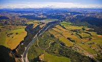 Aerial;Hawkes_Bay_Coast;bush;native_forrest;golden_sands;bluffs;River;cliffs;san