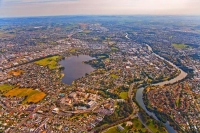 Aerial;Hamilton;Waikato_River;industrial_buildings;suburburban;Lake_Rotoroa;waik