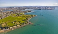 Aerial;Kohimarama;Auckland_East;Auckland;Tamaki_Strait;blue_sky;blue_sea;Beach;h