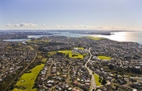 Aerial;Kohimarama;Auckland_East;Auckland;Tamaki_Strait;blue_sky;blue_sea;Beach;h