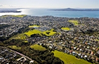 Aerial;Kohimarama;Auckland_East;Auckland;Tamaki_Strait;blue_sky;blue_sea;Beach;h