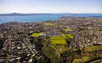 Aerial;Kohimarama;Auckland_East;Auckland;Tamaki_Strait;blue_sky;blue_sea;Beach;h