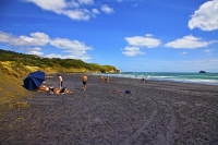 Auckland;Muriwai;Muriwai_Beach;black_sand;West_Coast_Beaches;sea_fishing;fishing