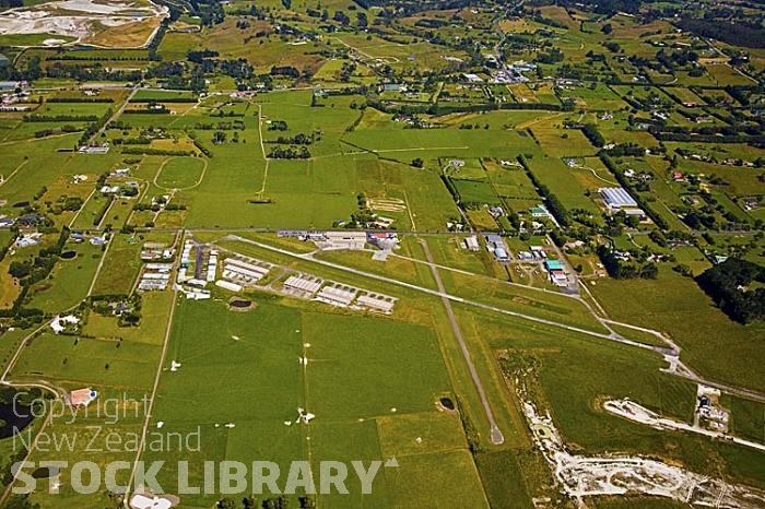 Aerial;Silverdale;Rodney;North Shore Airfield;Northern Motorway;Auckland blue sky;blue sea;cumulus clouds;sub division;North Shore;Airfield