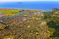 Aerial;Whakatane;Bay_of_plenty;Whakatane_River;kiwi_fruit_orchards;kiwi_fruit;ki