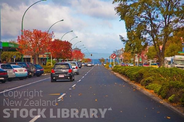 Taupo;Trout Fishing;South Waikato;Lake Taupo;Waikato river;jet boating;tourists;visitor centre;boat harbour;marina;yacht;yachts;launch;launches;holiday homes.baches;Autumn Colours;Main Rd