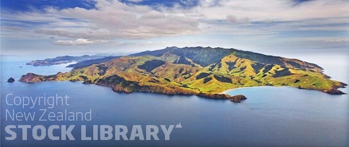 Aerial;Coromandel Coastline;Coromandel;sandy beaches;bachs;holiday homes;blue sky;blue sea;bush;native forrest;River;boating;bluffs;cliffs;islands;river estury;estury;boating;boats;yachts;speed boats;harbour;green;sea;cumulus clouds;Cape Colville;Port jackson