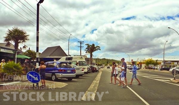 Tairua;Coromandel;sandy beaches;bachs;holiday homes;blue sky;blue sea;bush;native forrest;River;boating;bluffs;cliffs;boats;kayaks;kayaking;yacht;yachting;Main Street;holiday town