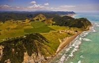 aerial;East_Cape;blue_sea;blue_sky;sandy_beaches;sea;sea_fishing;harbour;bachs;F