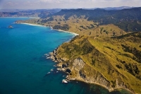 Aerial;Eastland_Bays;bluffs;cliffs;rocky_shorelines;sea_fishing;bush;mountains;b