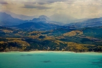 Aerial;Eastland_Bays;bluffs;cliffs;rocky_shorelines;sea_fishing;bush;mountains;b