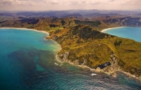 Aerial;Eastland_Bays;Kaiaua_Bay;bluffs;cliffs;rocky_shorelines;sea_fishing;bush;