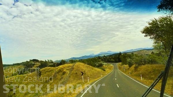 Ruatoria;mountains;road