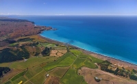 Aerial;Hawkes_Bay_Coast;bush;native_forrest;golden_sands;bluffs;River;cliffs;san