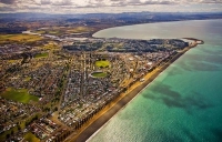 Aerial;Napier;Hawkes_Bay;suburburban;Gardens;Art_Deco;port;containers;logs;sculp