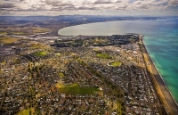 Aerial;Napier;Hawkes_Bay;suburburban;Gardens;Art_Deco;port;containers;logs;sculp