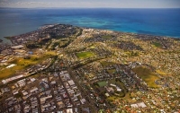 Aerial;Napier;Hawkes_Bay;suburburban;Gardens;Art_Deco;port;containers;logs;sculp