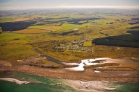 Aerial;Tangimoana;Kapiti_Coast;sandy_beaches;golden_sand;horticulture;agricultur