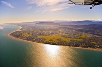 Aerial;Pararaumu;Kapiti_Coast;Kapiti_Island;Cook_Strait;native_forest;Blue_sky;b