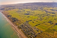 Aerial;Peka_Peka;Kapiti_Coast;sandy_beaches;golden_sand;horticulture;agriculture