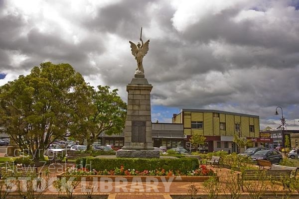 Feilding;Manawatu;agriculture;agricultural centre;agriculture;clock tower;church;museum;War Memorial;Train Station;murals;District Council landscaping