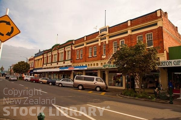 Marton;Manawatu;agriculture;agricultural centre;Captain Cook Statue;Captain Cook;Main St