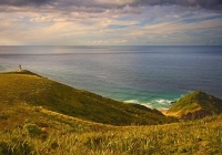 Cape_Reinga;Northland;sand_dunes;sandy_beaches;lighthouse;golden_light;green_sea