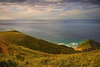 Cape_Reinga;Northland;sand_dunes;sandy_beaches;lighthouse;golden_light;green_sea