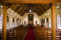 Puhoi;Rodney;church;pub;library;blue_sky;Church_of_Saints_Peter_And_Paul;Church;