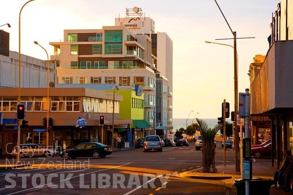 New Plymouth;Taranaki;Ever Present Ocean;Down Town;Ocean;late light;warm light