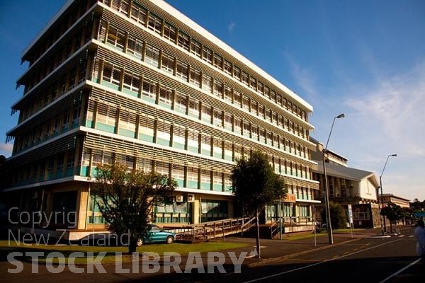 New Plymouth;Taranaki;Office Block;Down Town