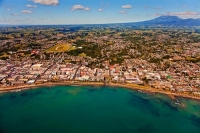 Aerial;New_Plymouth;Taranaki;Mount_Taranaki;Clear_water;Down_Town;city_beach;sea