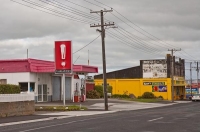 Opunake;Taranaki;churches;school;cafes;murals;sculptures;post_office;shops;Fuel;