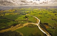 Aerial;Pahiatua;Tararua;cafes;sculptures;post_office;shops;church;green_fields;p