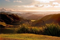 Kawhia;Waikato;coastal;bachs;holiday_homes;bush;native_forrest;blue_sky;blue_sea