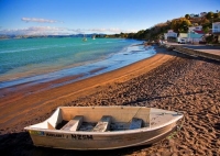 Kawhia;Waikato;coastal;bachs;holiday_homes;bush;native_forrest;blue_sky;blue_sea