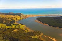 Aerial;Port_Waikato;Waikato_River;River_mouth_Waikatofishing;angling;boating;spe