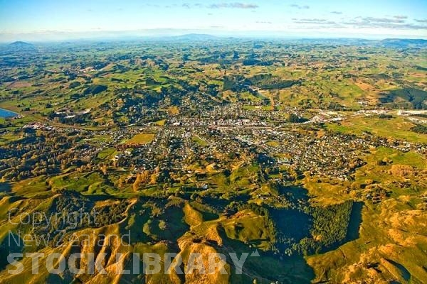 Aerial;Te Kuiti;South Waikato;airport;agricultural;Timber;timber industry;Waipa river;Mangapu river;trout fishing;Scenic flights;agriculture;sheep;sheep shearing;sheep shearing championships;sheep shearing competition;rail line rail link;rail station