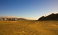 Castle_Point;Wairarapa;Blue_sea;blue_sky;cumulus_clouds;rocky_shorelines;sandy_b