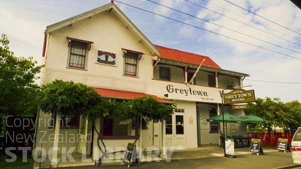 Greytown;Wairarapa;Antiques;Hotel;native forest;sheep;sheep shearing;Tararua Ranges;agricultural centre;agriculture;tramping tracks;green fields;Station;Rail line;New Zealand photography