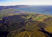 Aerial;Palliser_Bay;Wairarapa;bachs;holiday_homes;beach;beach_front;boating;golf