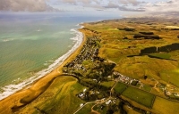 Aerial;Riversdale_Beach;Wairarapa;bachs;holiday_homes;beach;beach_front;boating;