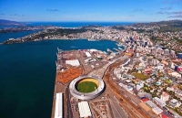 Aerial;Wellington;Beehive;parliament;down_town;highrise;airport;bays;marina;dock