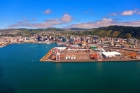 Aerial;Wellington;Beehive;parliament;down_town;highrise;airport;bays;marina;dock