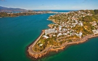 Aerial;Wellington;Beehive;parliament;down_town;highrise;airport;bays;marina;dock