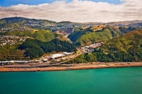 Aerial;Wellington;Beehive;parliament;down_town;highrise;airport;bays;marina;dock