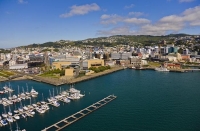 Aerial_Wellington_Oriental_Bay_yacht_Marina;Lambton_Harbour;Te_Papa