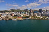 Aerial_Wellington_Te_Papa_Downtown_Stock_exchange;boat_shed;city_centre