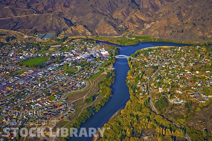 Aerial;Alexandra;Otago;Clutha River